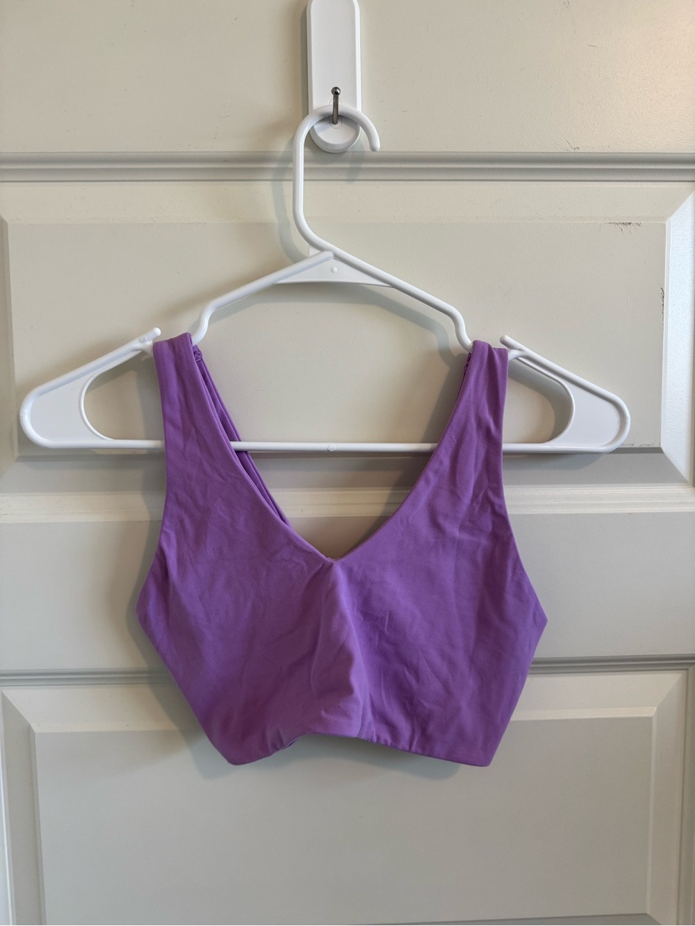 Aerie Criss Cross Purple Light Support Bra